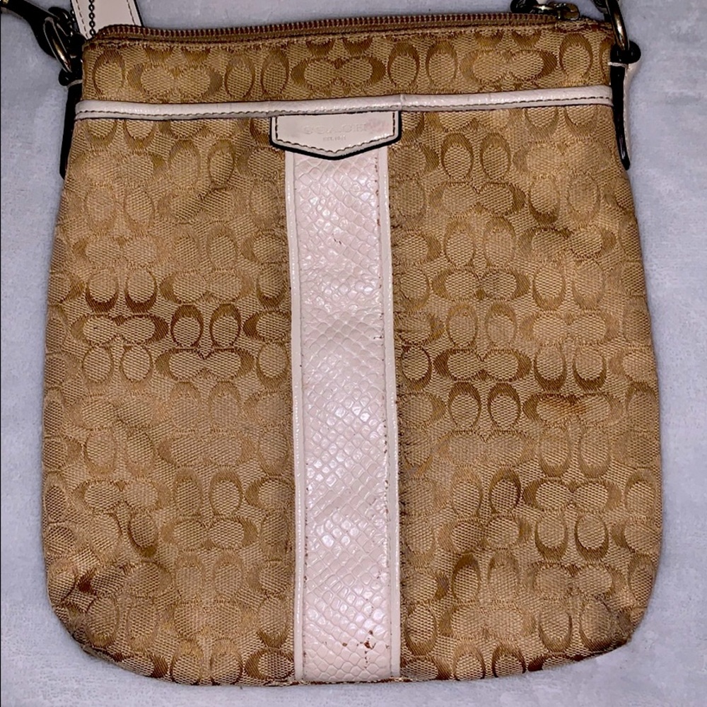 Coach over the shoulder purse